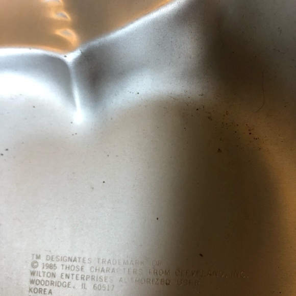 Vintage 1985 Wilton PC Popple Aluminum Cake Pan 2105-2060 - Picture 4 of 9